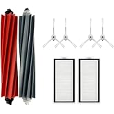 Q8 Max- Q8 Max+ / Q5 Max+-Q5 Pro/Q5 Pro+ Brush Compatible with Roborock, Hepa Filter Refresh Replacement Accessory Set-White 8 Pieces