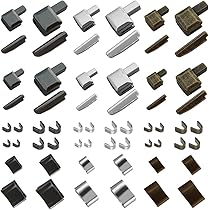 Set Di 10 Tiretti Per Cerniere Lampo - Cordini Con Punta In Plastica Nera E Rossa Per Zaini E Abbigliamento - Foto 2