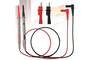 WLERTCOP PT1005 1000V 10A Universal Test Probes Multimeter Tips, Digital Test Pin Multimeter Test Probes, Multimeter Test Leads Probe Multimeter Ammeter Cable Test Meter Lead Accessory