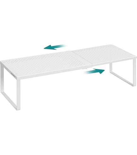 Scaffale Organizzatore Espandibile DOMÍNIO METÁLICO - 2 Ripiani Regolabili 50-70cm, Per Cucina E Bagno - Foto 9