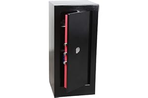 Armadio di sicurezza a ripiani Technomax, Linea Home safe, modello HS/20, misure H.800XL.365XP.320 mm.