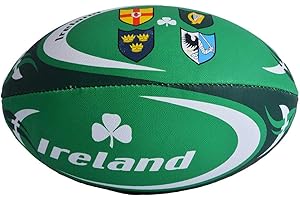 CARROLLS IRISH GIFTS Ireland Designed Four Province Crest Design With Shamrock Design, Size 2