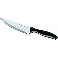 Tescoma 862042 Sonic Coltello Cuoco, Acciaio Inossidabile, Nero, 18 cm, 1 Pezzo