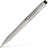 Faber-Castell Teknik &Ccedil;izim Kalemi, 0.5 mm U&ccedil;, Su ve Işık Ge&ccedil;irmez M&uuml;rekkep, Cetvel ve Şablon Uyumlu, Yazım ve Eskiz İ&ccedil;in İdea