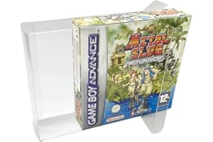 TRIPHKAR 10 Stück Transparent Spiele Hüllen Schutzhülle für Nintendo Gameboy Advance GBA Spiele Cartridge Box
