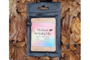 HerpZoo BioBoost IsoSpring Mix, Isopod & Springtail Food, Fast Growth Super Food with Added Calcium, Supports Healthy Myceliu