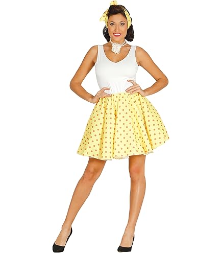 Dressforfun 900467 - Costume Donna Adulti Rock ’n‘ Roll Baby, Sensuale Outfit In Stile Anni '50 (XL | No. 302138 - Foto 7