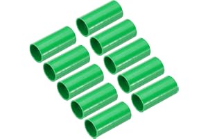 QUARKZMAN 10 st PVC-rör rak koppling för 16 mm Conduitkontakter för efterbehandling av elrör eller hemslang