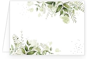 Edition Seidel 50 Premium Place Cards, Name Cards, Table Cards, Seating Cards for Wedding - Birthday - Silver Wedding - Gold Wedding - Celebration