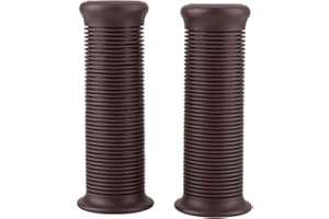 1 inch biltwell grips= KIMISS Pair of 25mm Universal Motorcycle Handlebar Grip Vintage TPU Bar End Thruster Grip