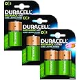 Duracell Rechargeable Ultra D Size Batteries - Pack of 6