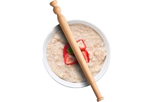 Muldale Spurtle Porridge Stirrer 29.5cm - Wooden Porridge Spoon - Traditional Scottish Oatmeal Porridge Gifts - Natural Sustainable Beechwood