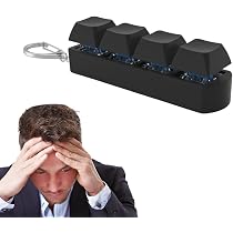 Mechanischer Clicker Toy Fidget Tastatur Schlüsselanhänger 9 Tasten – Stressabbau Spielzeug Für Erwachsene Mechanisch