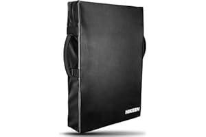 BOOSTEADY Bouclier de Frappe, Coussin de Frappe en Mousse, Paos de Boxe Bouclier de Boxe, Coussinet de Blocage avec Poignées pour MMA Kickboxing thaï Karaté Taekwondo Martial Art