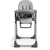 Silver Cross - Buffet Highchair - Baby Chair - Portable High Chair - Newborns to 3 years - Cool Grey