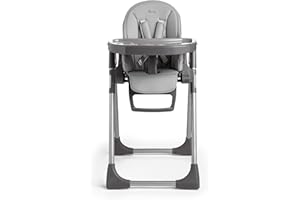 Silver Cross - Buffet Highchair - Baby Chair - Portable High Chair - Newborns to 3 years - Cool Grey
