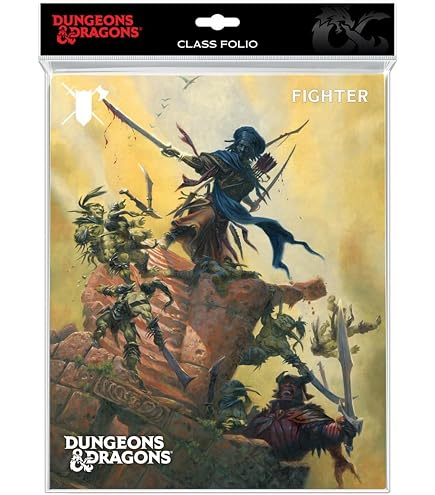 Ultra-Pro Folio Per Dungeons & Dragons, Classe Ranger. Accessori Da Gioco, Custodia Organizer Multicolore. - 6
