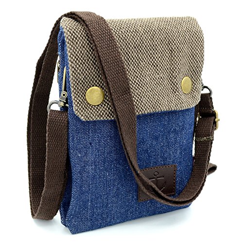 Mopaclle Mujeres Lonas Pequeña Bolso Bandolera de Chica Muchacha Bolso al Hombro para iPhone X 8 7 Plus 6S Samsung Galaxy S8 Plus S9 Plus