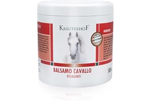 Naturus per Krauterhof | Balsamo Riscaldante per Cavalli Extra Forte, Gel all’Arnica – Sollievo Muscolare Post-Allenamento, Uso Esterno | Non Ingeribile, 500ml