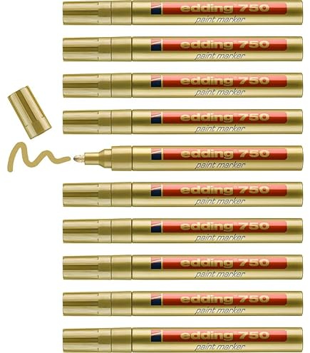 Edding 750 Paint Marker Silver | LION Picture Framing Supplies Ltd - View #7