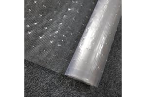 Cozy Haven Heavy Duty Carpet Protector - Vinyl Plastic 100% Waterproof Protector Ideal for Kitchen, Home and Office Use (27 Inches Wide)