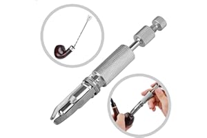 TOM'S WHEEZES Professional Tobacco Pipe Reamer Tool Adjustable Stainless Steel Carbon Scraper Pen Drill Bit Tamper Pokers Fits Most Size