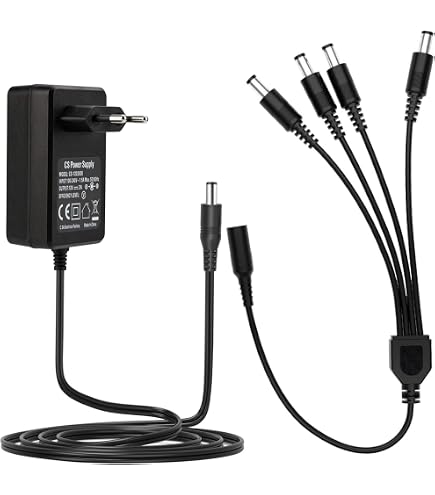 Lot 4 Câbles Vidéo BNC 30m Avec Alimentation DC - Pour Caméras CCTV Et DVR