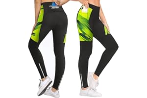 NICEWIN Pantalones de Ciclismo para Mujer