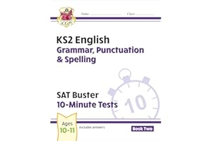KS2 English SAT Buster 10-Minute Tests: Grammar, Punctuation & Spelling - Book 2 (for 2026)