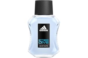 adidas Ice Dive Eau de Toilette, langanhaltender Herren-Duft mit belebender Zitrusnote und aromatischem Patschuli, 50 ml