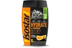 ISOSTAD ISOSTAR SABOR NARANJA - Hydrate & Perform Powertabs - Fórmula Isotónica - Preparado para Bebida de Aporte de Glúcidos y Electrolitos - Resistencia en Entrenamientos Prolongados - 120 g (10x12 g)