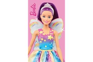 CARBOTEX Barbie Elfe BAR6213001-R - Toalla infantil (30 x 50 cm)