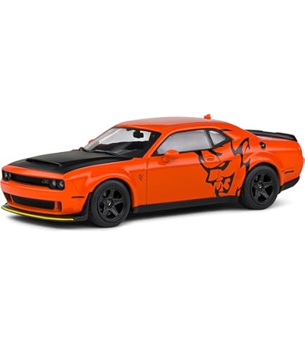 1:18 Dodge Challenger SRT Hellcat Redeye Widebody Oranje - Pole Position