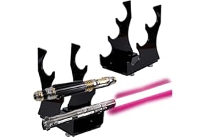 WANLIAN Support pour Sabre Laser et Épée - Affichage Horizontal pour Trois Sabres ou Épées (Noir)