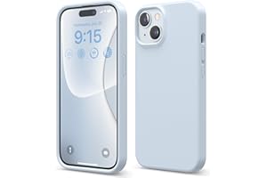 ‎ELAGO elago Etui Kompatybilne z iPhone 15, Etui z Płynnego Silikonu, Etui Ochronne Na Całą Obudowę, Odporne Na Wstrząsy, Smukłe Etui Na Telefon, Odporne Na Zarysowania, Miękka Wyściółka z Mikrofibry, 6,1"