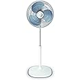 Rowenta Essential + Ventilateur pied, Silencieux, Haute performance, 3 vitesses, Compact, Oscillation et orientation réglable