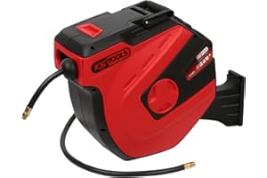 Ks tools Enrouleur de tuyau d'air et d'eau ks tools - mural - 15m - 3/8 pouce - 515.3445