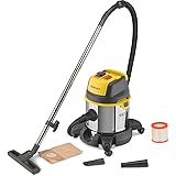 Stanley Aspiratore Solidi e Liquidi SXVC20XTE con Presa Elettroutensili (1400 W, 20 l)