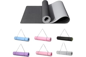 Good Nite Gymnastikmatte Yogamatte Fitnessmatte Rutschfest Trainingsmatte Sport Turn Matten Pilates Matte Bodenturnmatte Mit Tragegurt 183 x 61 x 0.6 cm