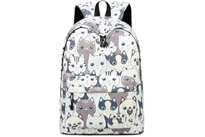 JIANLINST Mädchen Schulrucksack Jungen Teenager Schultasche Wasserdicht Nylon Rucksack Damen Schulranzen Freizeitrucksack Laptop Tasche