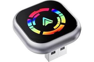 Drepint Wireless Carplay Adapter, 2 in 1 Android Auto&Carplay Wireless Adapter, Upgrade auf kabelloses CarPlay mit USB/Type-C, Plug & Play, Kompatibel mit iOS10+ Android11+ und Autos ab 2016