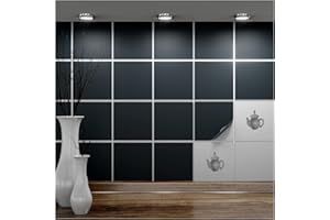 ‎FOLIESEN FoLIESEN - Fliesenaufkleber 15x15 cm | Selbstklebende Fliesen-Folie für Bad & Küche | entfernbare Klebe-Folie für Wandfliesen Küchenrückwand & Bordüren | 30 Klebefliesen, .:Anthrazitgrau matt