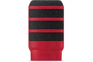 RØDE WS14 Premium Pop Filter for PodMic and PodMic USB (Red)