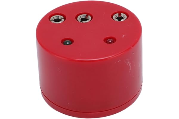 ciciglow Testeur D'escrime, Testeur de Clôture Ronde en Feuille et épée, Testeur D'épée électrique de Clôture, Boîte de Test D'escrime pour épée Ronde en Feuille D'épée
