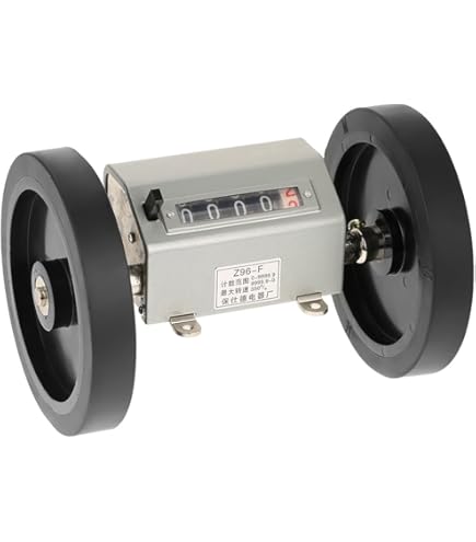 Lengteteller Met Rollend, Meetwiel Metrisch Keson Meetwiel Tellerwiel 5 Cijfers Meterteller 0 9999,9 Rollenteller voor Lengtemeting Lengteteller Met Rollend, Meetwiel Metrisch Keson Meetwiel Tellerwiel 5 Cijfers Meterteller 0 9999,9 Rollenteller voor Lengtemeting