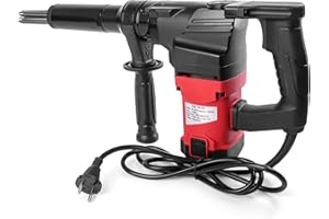 SWANSOFT Escalador de Agujas, 220V 1100W Raspador de Aguja de Alta Potencia, Removedor de Corrosión de Pintura Oxidada, 23 Agujas Desoxidantes Incluidas