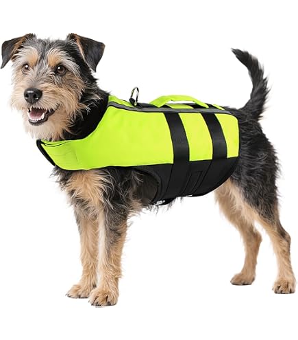 Giubbotto Salvagente Giubbotto Salvataggio Per Cani Croci - 5