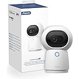 Aqara Camera Hub G3 per Interni 2K, Riconoscimento Facciale e Gesti AI, Telecomando a Infrarossi, Angolo di Visione a 360°, F