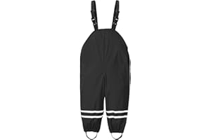 PITASHE_BEKLEIDUNG Regenmantel Kinder Matschhose Regenjacke Outdoor Wasserdichter Kleinkind Kinder Jungen Mädchen Regen Latzhose Winddicht wasserdicht Schlamm-Jumpui OutfitsNylon ideal für lässige Regenanzug 86