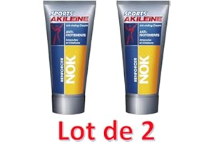 ASEPTA AKILEINE Nok Sports Anti-fricción – Bombillas irritaciones, 75 ml, juego de 2